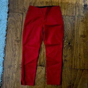 Old Navy Bold Red Skinny Pants